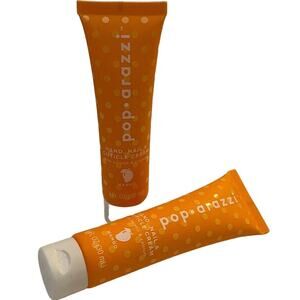 pop arazzi Hand Nail Cuticle Cream 1 fl oz Mango Set of 2 Vegan